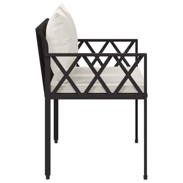 Ulkoilmapenkit 2 -Seater 116 x 56 x 75 cm polyrottinki