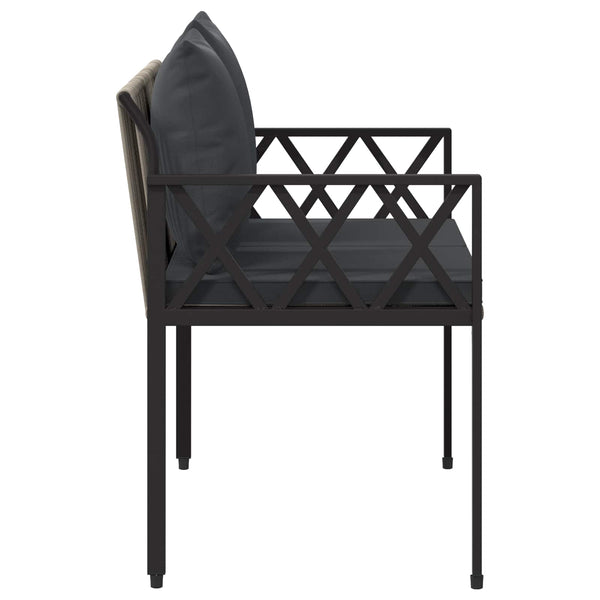 Ulkoilmapenkit 2 -Seater 116 x 56 x 75 cm polyrottinki