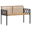 Ulkoilmapenkit 2 -Seater 116 x 56 x 75 cm polyrottinki