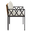 Ulkoilmapenkit 2 -Seater 116 x 56 x 75 cm polyrottinki
