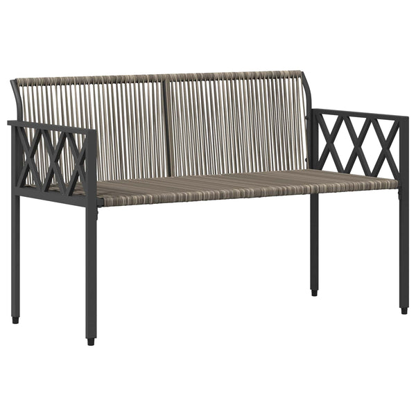 Ulkoilmapenkit 2 -Seater 116 x 56 x 75 cm polyrottinki