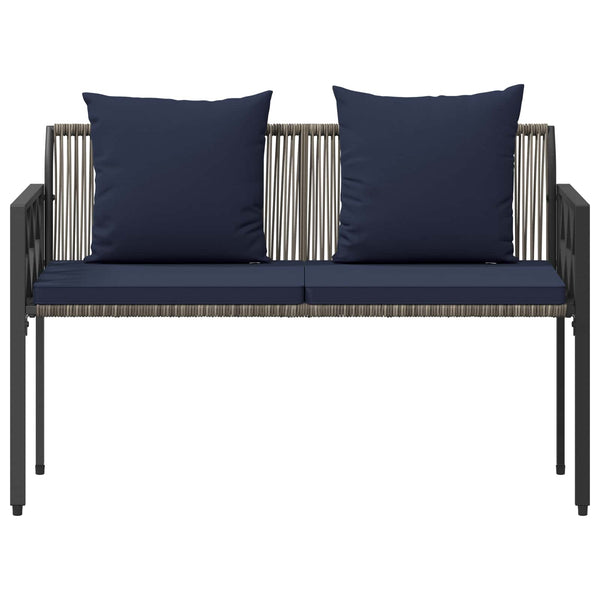 Ulkoilmapenkit 2 -Seater 116 x 56 x 75 cm polyrottinki