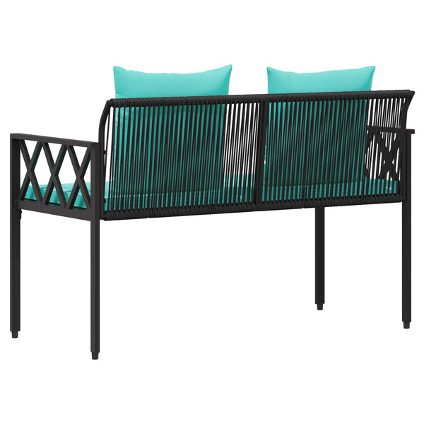 Ulkoilmapenkit 2 -Seater 116 x 56 x 75 cm polyrottinki