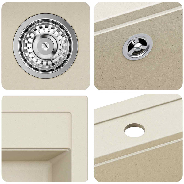 Allas Graniitti 795 x 505 mm Beige