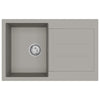 Allas Harmaa 780 x 500 mm 80% kvartsia ja 20% hartsia