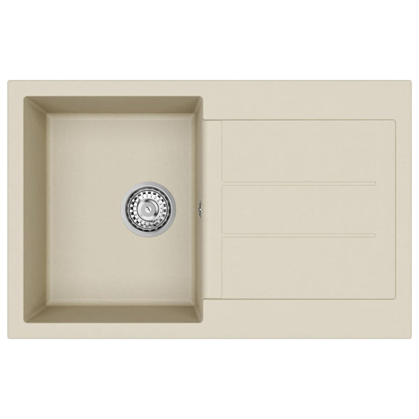 Allas Beige 780 x 500 mm 80% kvartsia ja 20% hartsia