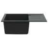 Allas Musta 620 x 500 mm 80% kvartsia ja 20% hartsia