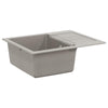 Allas Harmaa 620 x 500 mm 80% kvartsia ja 20% hartsia