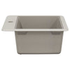 Allas 80% kvartsia ja 20% hartsia 470 x 440 mm Harmaa