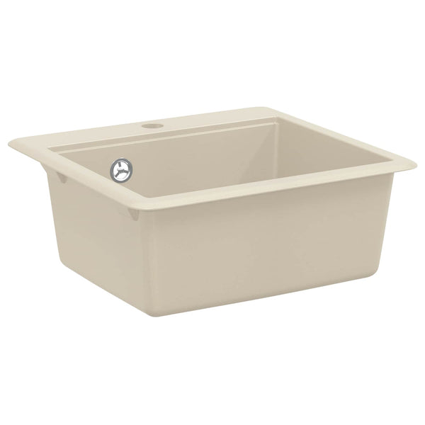 Allas 80% kvartsia ja 20% hartsia 470 x 440 mm Beige