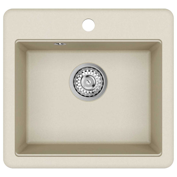 Allas 80% kvartsia ja 20% hartsia 470 x 440 mm Beige