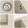 Allas 80% kvartsia ja 20% hartsia 670 x 460 mm Beige