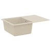 Allas 80% kvartsia ja 20% hartsia 670 x 460 mm Beige