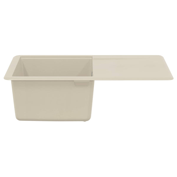 Allas 80% kvartsia ja 20% hartsia 670 x 460 mm Beige