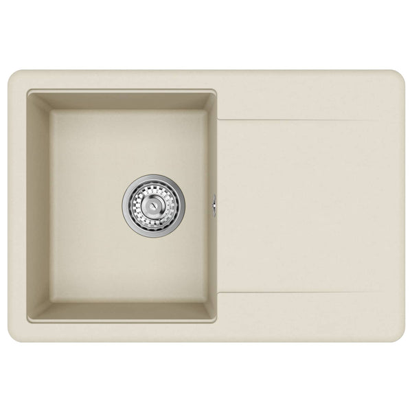 Allas 80% kvartsia ja 20% hartsia 670 x 460 mm Beige