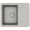 Allas 80% kvartsia ja 20% hartsia 560 x 460 mm Harmaa