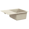 Allas 80% kvartsia ja 20% hartsia 560 x 460 mm Beige
