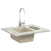 Allas 80% kvartsia ja 20% hartsia 560 x 460 mm Beige