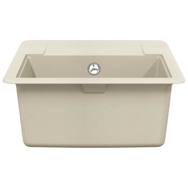 Allas 80% kvartsia ja 20% hartsia 560 x 460 mm Beige