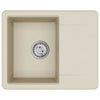 Allas 80% kvartsia ja 20% hartsia 560 x 460 mm Beige