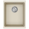 Allas 80% kvartsia ja 20% hartsia 370 x 460 mm Beige