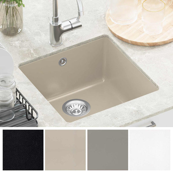 Allas 80% kvartsia ja 20% hartsia 430 x 460 mm Beige