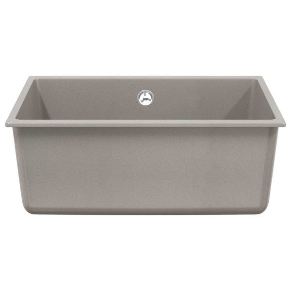 Allas 80% kvartsia ja 20% hartsia 530 x 460 mm Harmaa