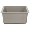 Allas 80% kvartsia ja 20% hartsia 530 x 460 mm Harmaa