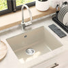 Allas 80% kvartsia ja 20% hartsia 530 x 460 mm Beige