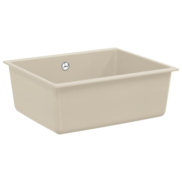 Allas 80% kvartsia ja 20% hartsia 530 x 460 mm Beige