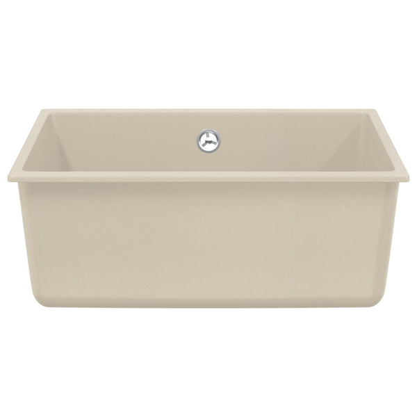 Allas 80% kvartsia ja 20% hartsia 530 x 460 mm Beige