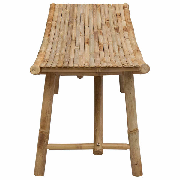 Puutarhapenkki 110 x 45 x 50 cm Bambusta Luonnollinen
