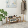 Kenkäteline 68 x 28 x 30 cm Bambu Luonnollinen
