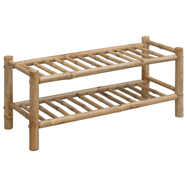 Kenkäteline 68 x 28 x 30 cm Bambu Luonnollinen