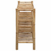 Kenkäteline 68 x 28 x 63 cm Bambu Luonnollinen