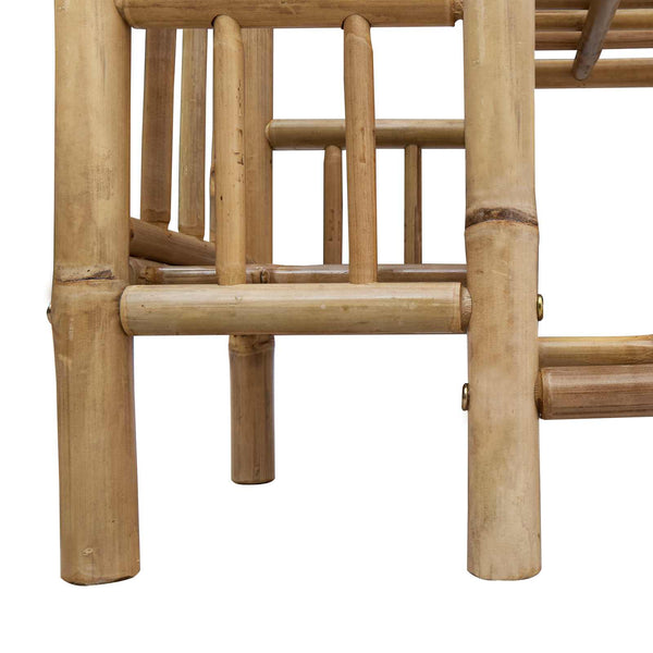 Kenkäteline 88 x 27 x 80 cm Bambu Luonnollinen