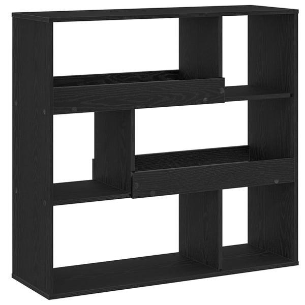 Kirjahylly 4 tasoa 100 x 33 x 94,5 cm Tekninen puu Musta tammi.