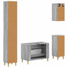4-osainen kylpyhuonekaappisetti ARNHEM Harmaa Sonoma