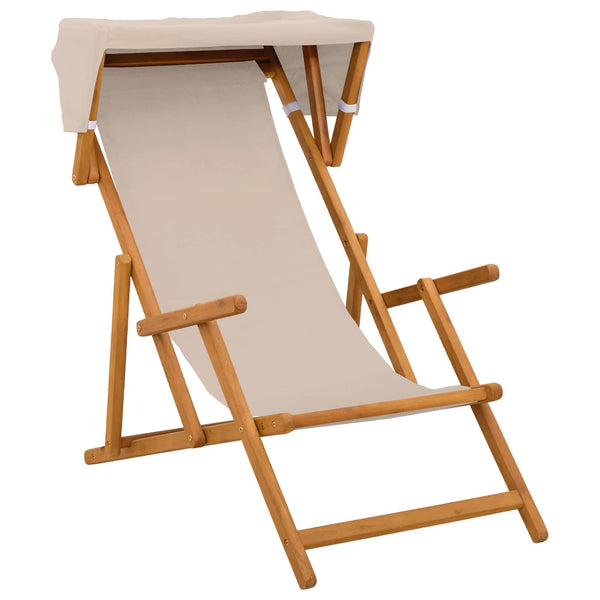 Laituri 4 pcs 3 Sijainti Tiheä Eukalyptuspuu Beige