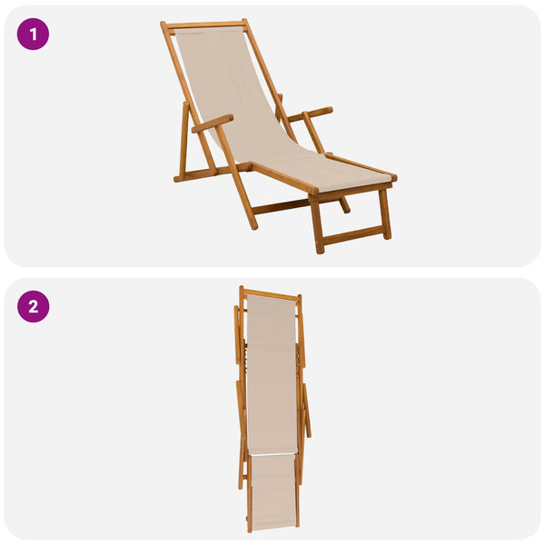 Taittuva aurinkotuoli 2 pcs 3 Sijainti Tiheä Eukalyptuspuu