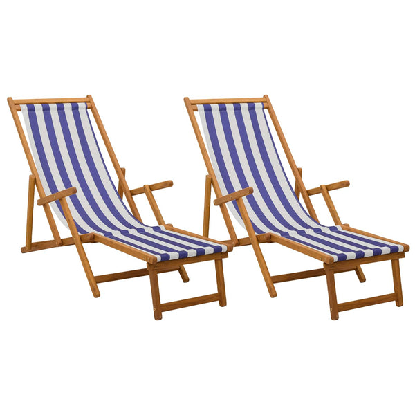 Taittuva aurinkotuoli 2 pcs 3 Sijainti Tiheä Eukalyptuspuu