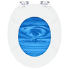 WC-istuin Sininen pisara 44 x 38 cm Tekninen puu