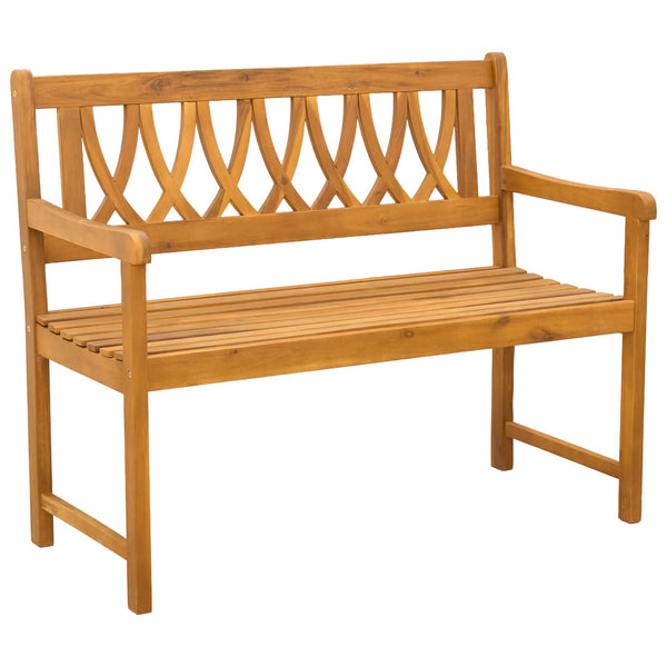 Ulkopenkki 2 -istuttava 110 x 56 x 90 cm Tiheä akasiapuu