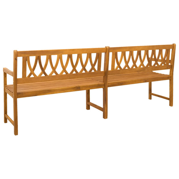 Ulkopenkki 2 -istuttava 220 x 56 x 90 cm Tiheä akasiapuu