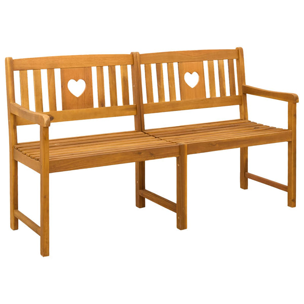 Ulkopenkki 4 -istuttava 150 x 56 x 90 cm Tiheä akasiapuu