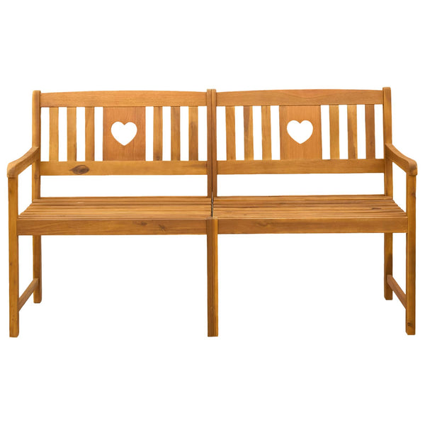 Ulkopenkki 4 -istuttava 150 x 56 x 90 cm Tiheä akasiapuu
