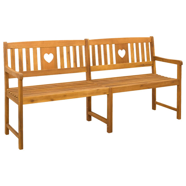 Ulkopenkki 4 -istuttava 180 x 56 x 90 cm Tiheä akasiapuu