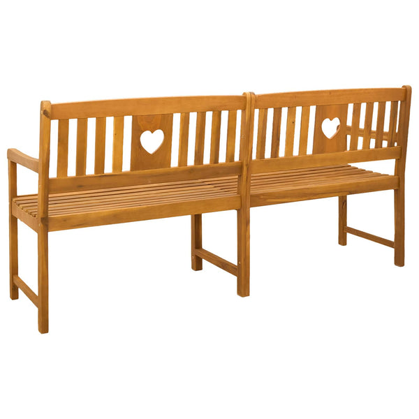 Ulkopenkki 4 -istuttava 180 x 56 x 90 cm Tiheä akasiapuu