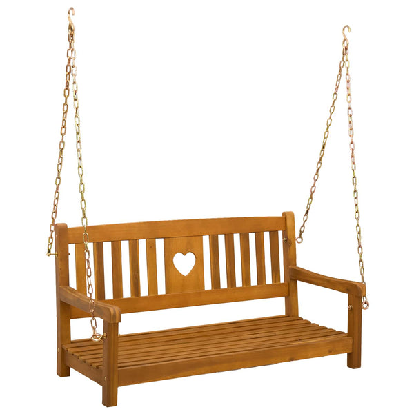 Puutarhakeinu 2 -Seater 110 x 56 x 58 cm Tiheä akasiapuu