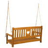 Puutarhakeinu 2 -Seater 110 x 56 x 58 cm Tiheä akasiapuu